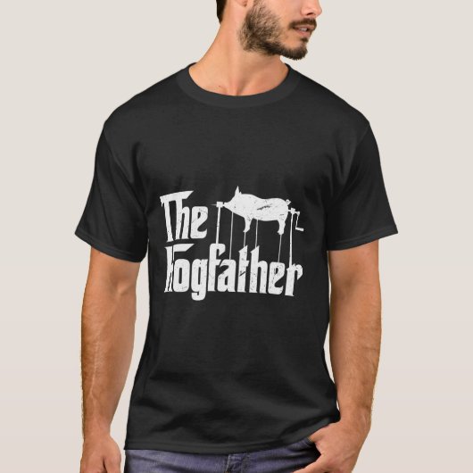 De Hogfather Barbecue Chef Funny Bbq Grill Meester T-shirt (Voorkant)