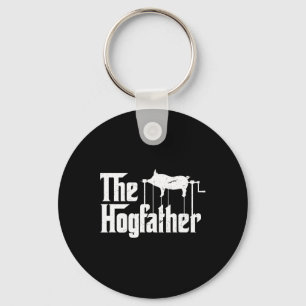 De Hogfather Barbecue Chef Grappige Bbq Grill Mees Sleutelhanger