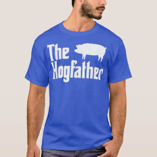 De Hogfather Funny Dad Papa Piggy Hog Lover T-shirt