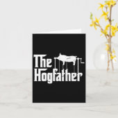 De Hogfather Rescue Chef Funny BBQ Grill Master Kaart (Gele Bloem)