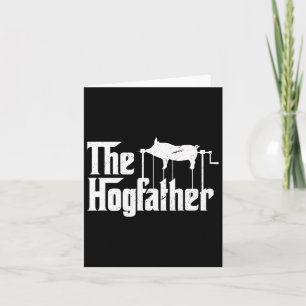 De Hogfather Rescue Chef Funny BBQ Grill Master Kaart