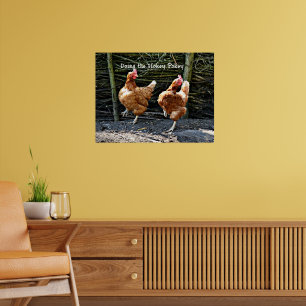 De Hokey Pokey doen, De Hokey Pokey Kippen, Poster