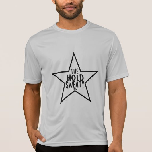 De Hold Sweaty 2024, technisch materiaal T-shirt (Voorkant)