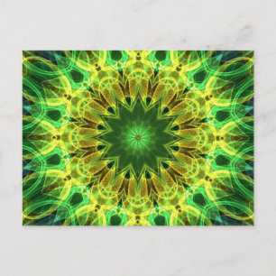 De holding overhandigt Caleidoscoop Briefkaart