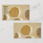 DE HOLEN VAN DE CIRCLS VAN DE KEERKAAS VAN DE OPPE VISITEKAARTJE (Voorkant / Achterkant)