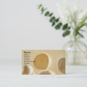 DE HOLEN VAN DE CIRCLS VAN DE KEERKAAS VAN DE OPPE VISITEKAARTJE (Staand voorkant)