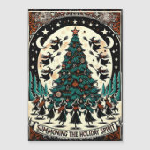 De Holiday Spirit Wenskaart Witch oproepen (Voorkant)