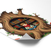 De Holle Boom Hoek Poster (Hoek)