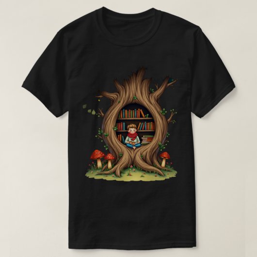De holle boomhoek t-shirt (Design voorkant)