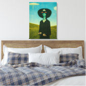 De Holle Profeet Canvas Afdruk (Insitu (Slaapkamer))