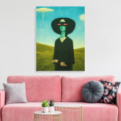 De Holle Profeet Canvas Afdruk (Insitu (Woonkamer))