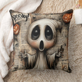 De Hollow-Eyed Howler in de Paper-Lantern Fog Kussen