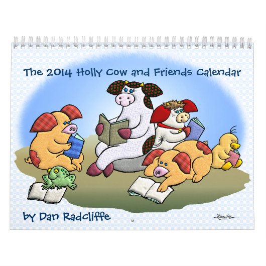 De Holly Cow and Friends Calendar van 2014 Kalender (Hoes)