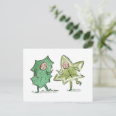 De Holly en de Ivy Briefkaart (Staand voorkant)