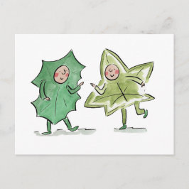 De Holly en de Ivy Briefkaart