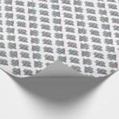 De Holly en de Ivy kerst fee engel Cadeaupapier (Hoek)