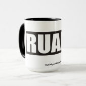 De Hollywood Outsider RUAHO Coffee Mok (Voorkant links)