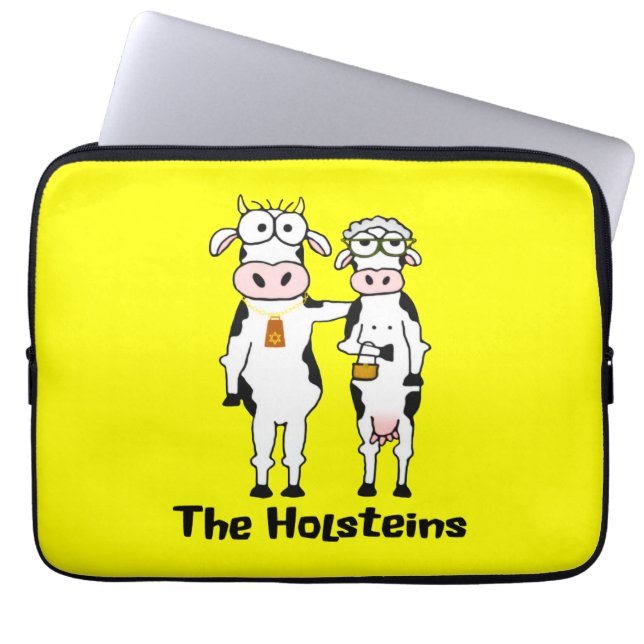 De Holsteins Laptop Sleeve (Voorkant)