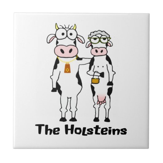 De Holsteins Tegeltje (Voorkant)