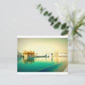 DE HOLY GOLDEN TEMPLE AMRISTAR PUNJAB BRIEFKAART (Staand voorkant)