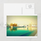 DE HOLY GOLDEN TEMPLE AMRISTAR PUNJAB BRIEFKAART (Voorkant / Achterkant)