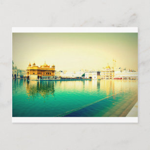 DE HOLY GOLDEN TEMPLE AMRISTAR PUNJAB BRIEFKAART