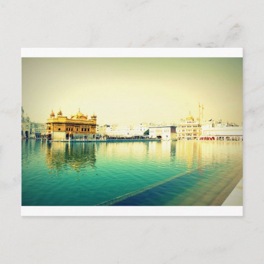 DE HOLY GOLDEN TEMPLE AMRISTAR PUNJAB BRIEFKAART (Voorkant)