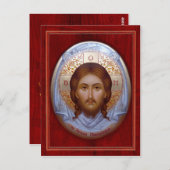 DE HOLY MANDYLION - Icon-kaart Briefkaart (Voorkant / Achterkant)
