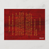 DE HOLY MANDYLION - Icon-kaart Briefkaart (Achterkant)