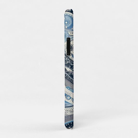 De Home Studio Indigo Bloom Case-Mate iPhone Case (Achterkant/rechts)