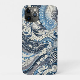 De Home Studio Indigo Bloom Case-Mate iPhone Case
