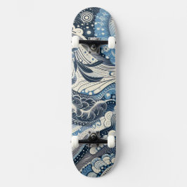 De Home Studio Indigo Bloom Persoonlijk Skateboard
