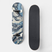 De Home Studio Indigo Bloom Persoonlijk Skateboard (Voorkant)