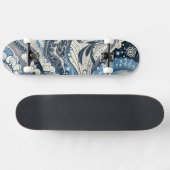 De Home Studio Indigo Bloom Persoonlijk Skateboard (Horizontaal)