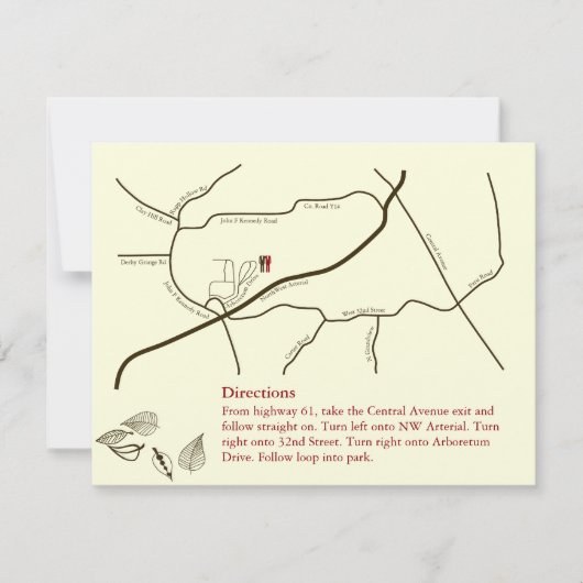 De homepage doet de Wiskunde najaar richtingsmeded Kaart (Voorkant)