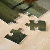 De Hon. Marcia Pitt Riding met haar broer, de Legpuzzel (Zijkant)