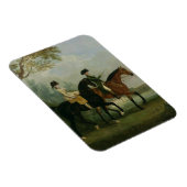 De Hon. Marcia Pitt Riding met haar broer, de Magneet (Rechterzijde)