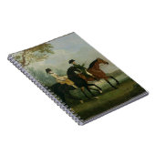 De Hon. Marcia Pitt Riding met haar broer, de Notitieboek (Rechterzijde)