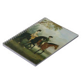 De Hon. Marcia Pitt Riding met haar broer, de Notitieboek (Linkerzijde)