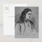 De Hon. Mevrouw Yelverton Briefkaart (Voorkant / Achterkant)