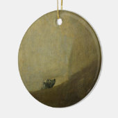 De hond, 1820-23 keramisch ornament (Links)