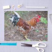 De hond (behalve een kip) tissuepapier (Craft)