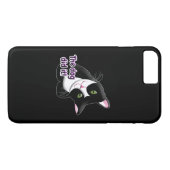 De hond deed het Cat Case-Mate iPhone Case (Achterkant (Horizontaal))