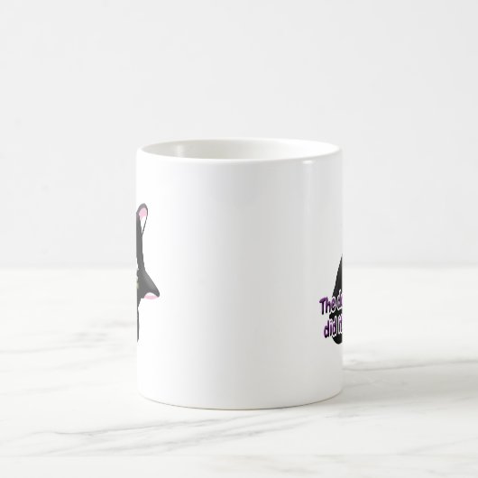 De hond deed het Cat Koffiemok (Center)