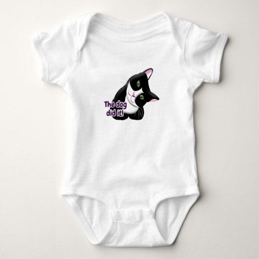 De hond deed het Cat Romper (Voorkant)