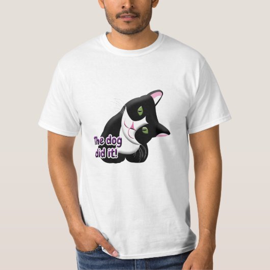 De hond deed het Cat T-shirt (Voorkant)