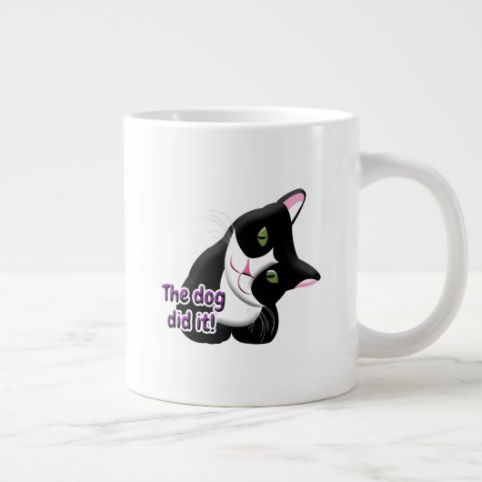 De hond deed het Kat Grote Koffiekop (Rechts)