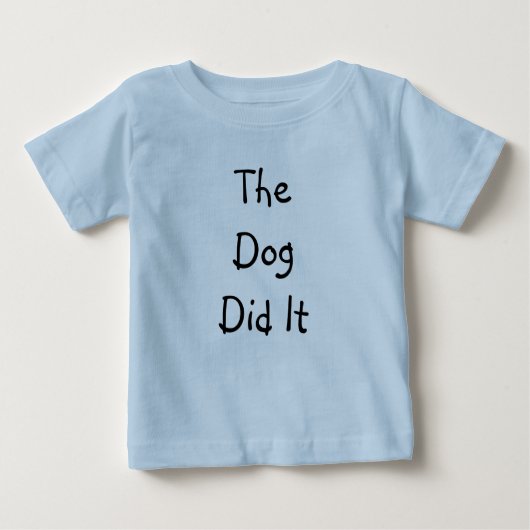 DE HOND DEED HET T-SHIRT VAN HET KIND (Voorkant)