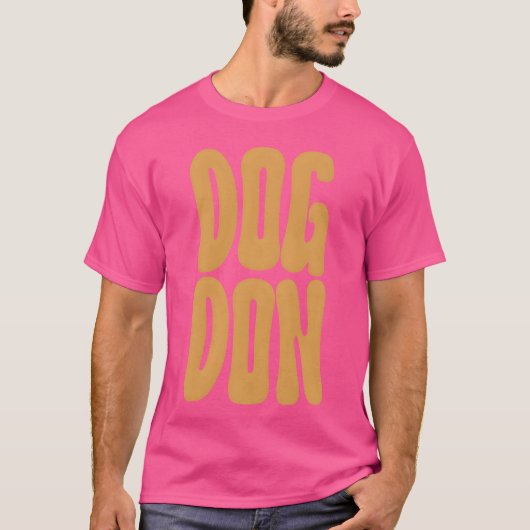 De hond Don  vrienden T-shirt (Voorkant)