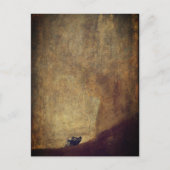 De hond (El Perro) - van Francisco Goya Briefkaart (Voorkant)